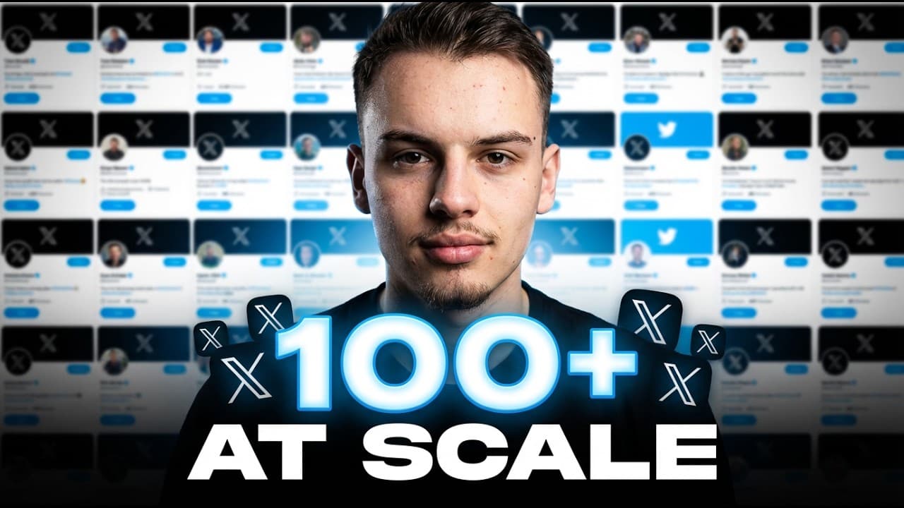 Setup 100+ X (Twitter) Accounts for Outreach